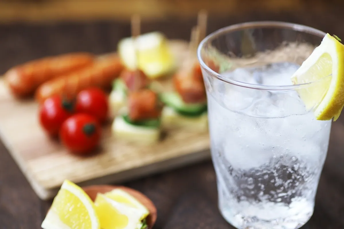 Highball and small plates