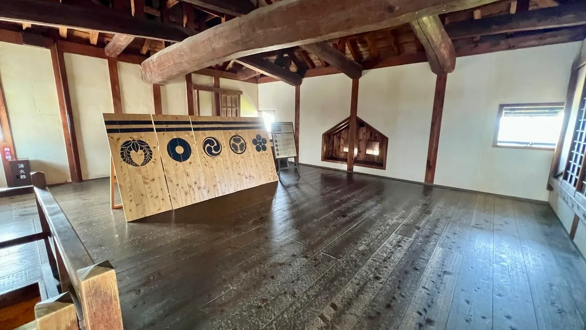 Interior of Turret