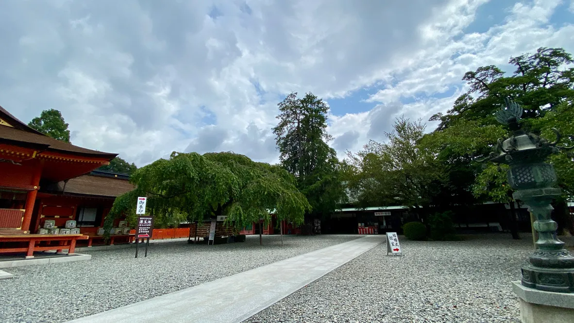 Shrine grounds