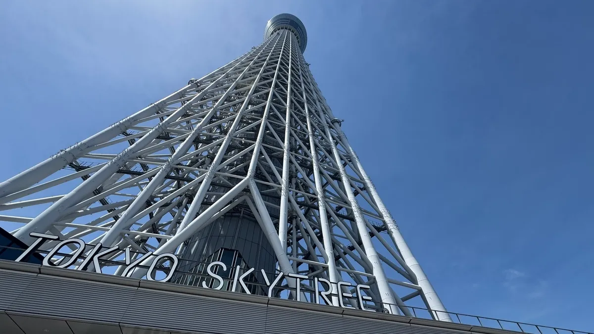 Looking Up at the Skytree
