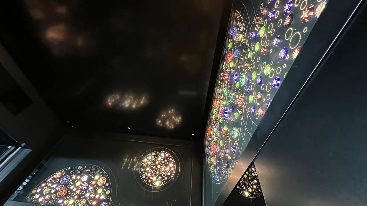 Down Elevator Interior