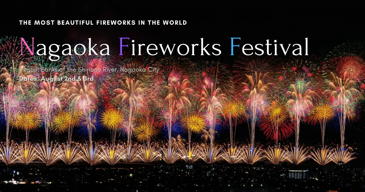 Nagaoka Fireworks Festival: The World's Most Beautiful Fireworks. Its Charm and Highlights