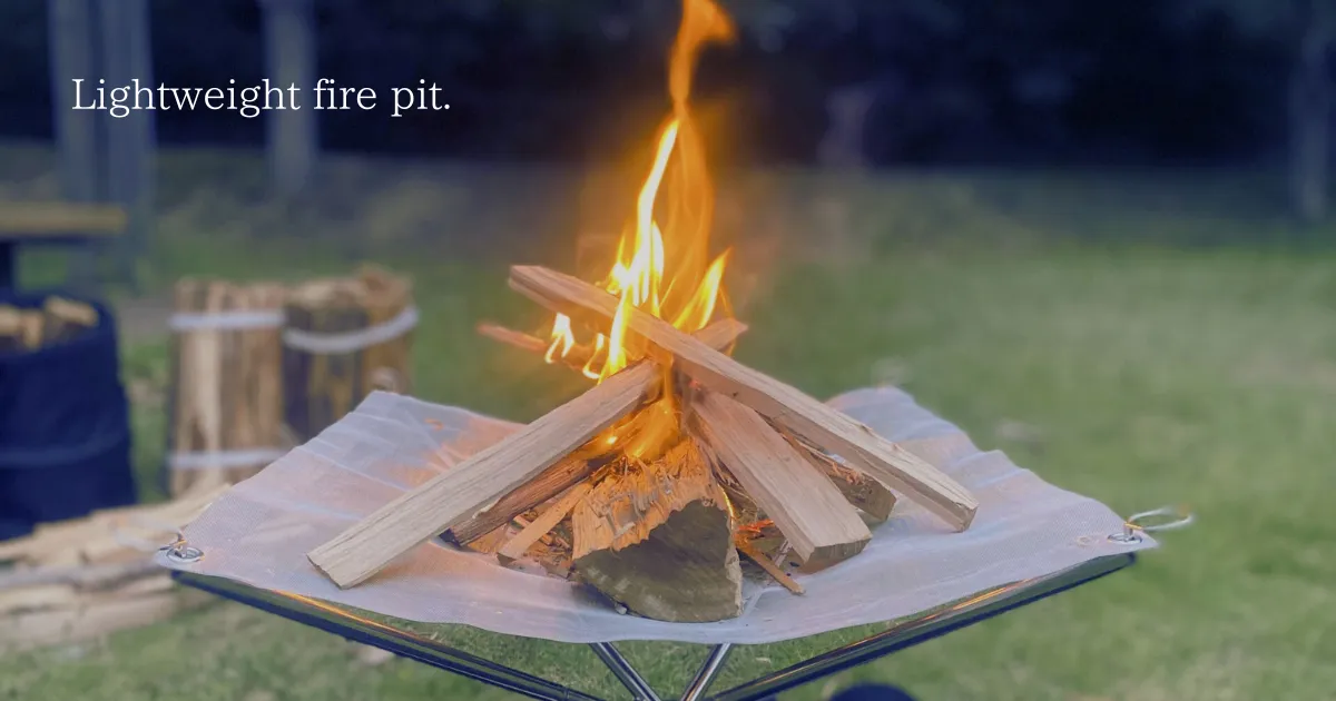 Pursue lightness. 3 reliable lightweight fire pits that can be purchased in Japan